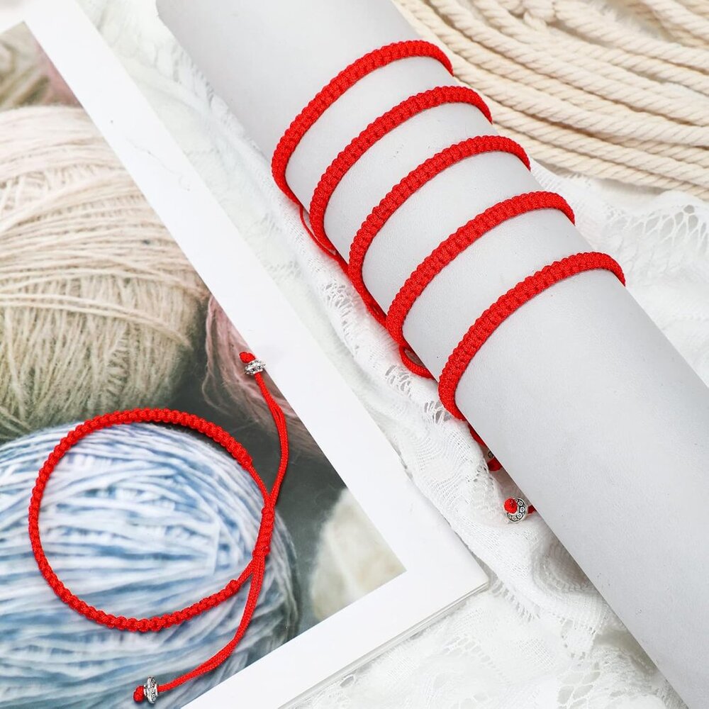 48 Pcs Red String Bracelets Bulk For Protection G… - image 6